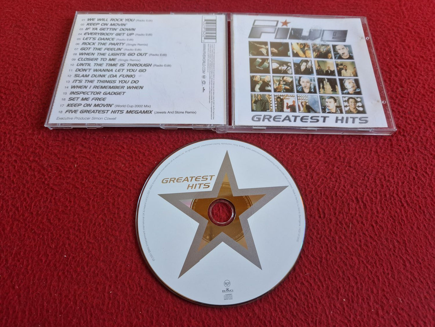 FIVE GREATEST HITS CD