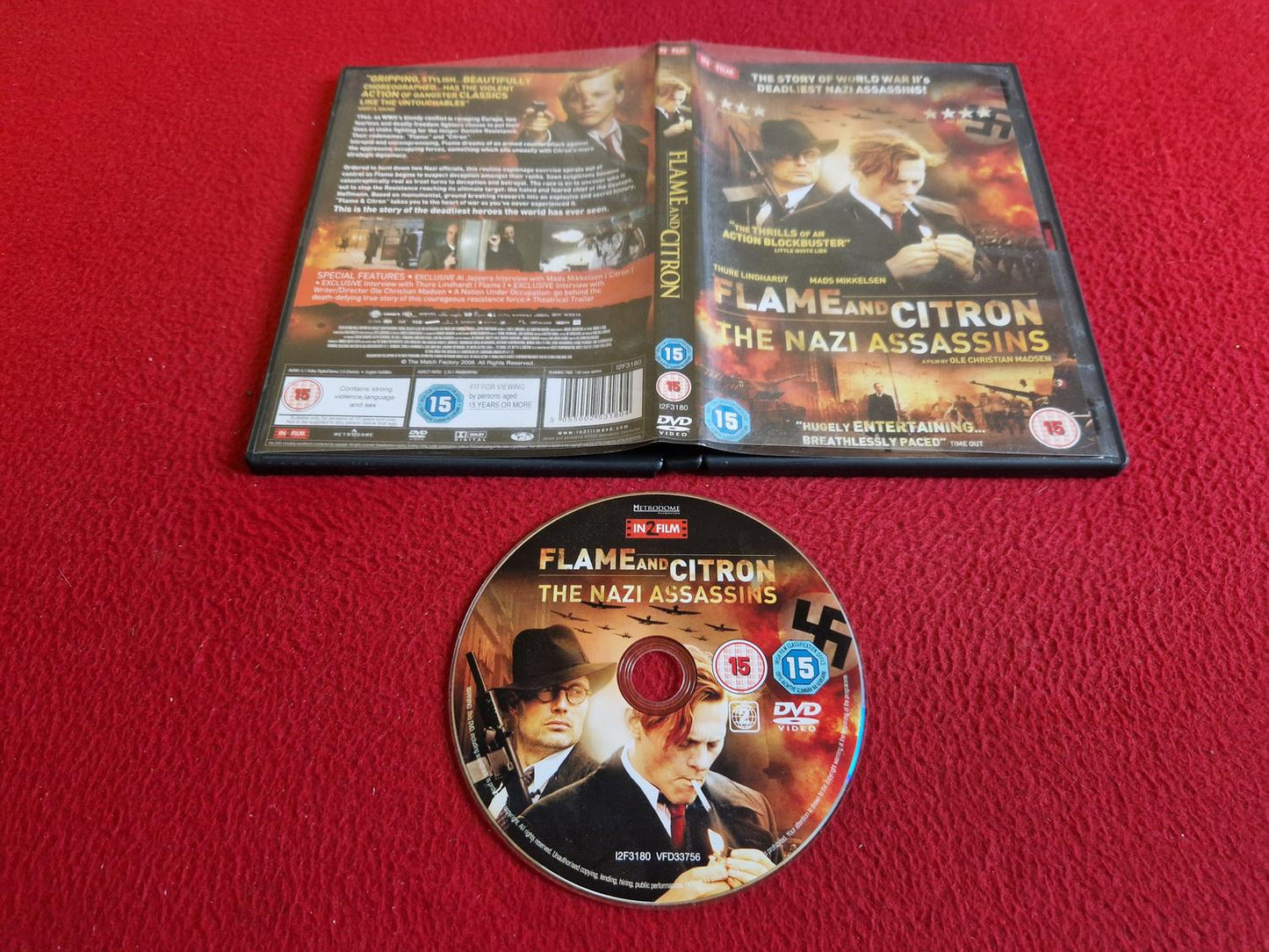 FLAME AND CITRON DVD
