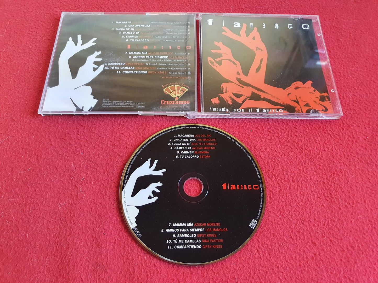 FLAMENCO PASION POR EL FLAMENCO till CD
