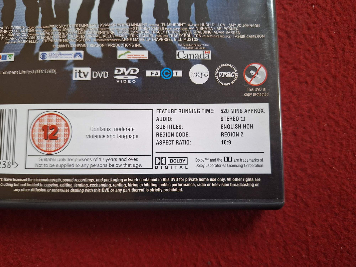 FLASHPOINT SEASON 1 BOX DVD