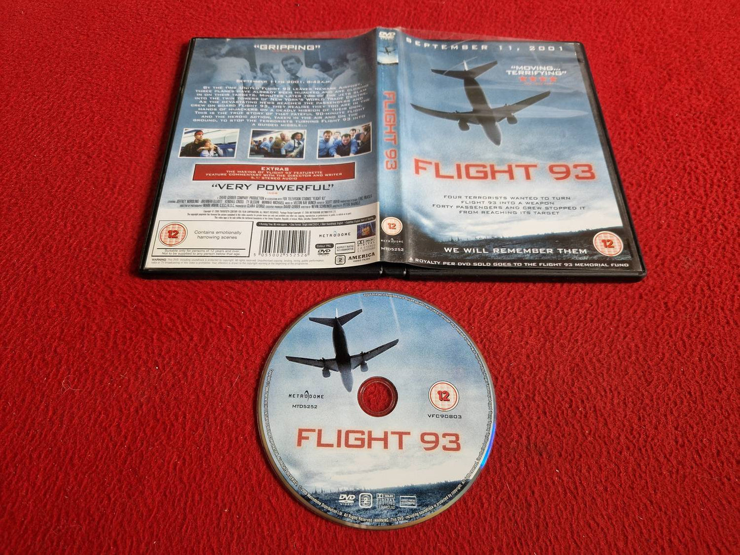 FLIGHT 93 DVD
