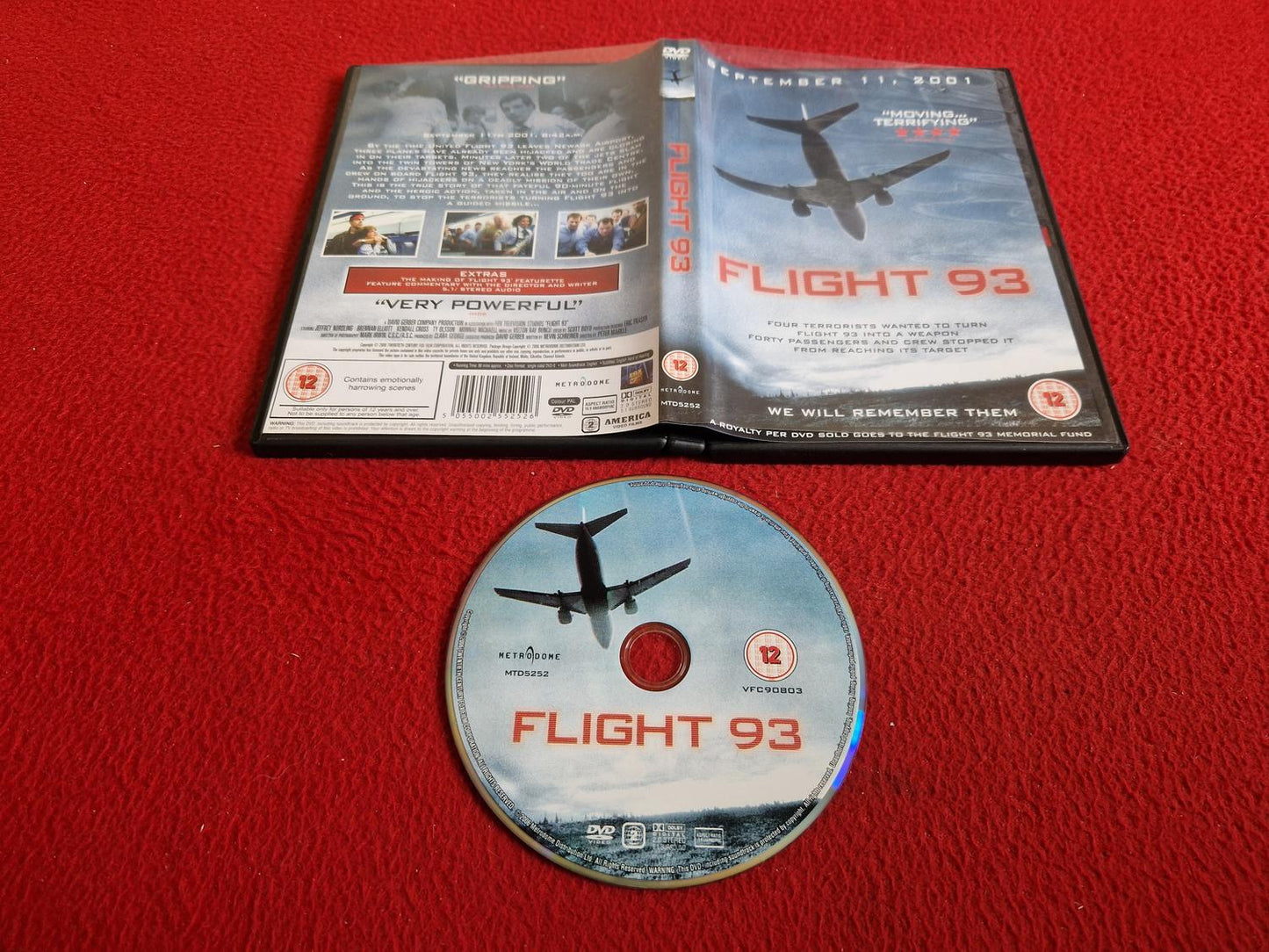 FLIGHT 93 DVD