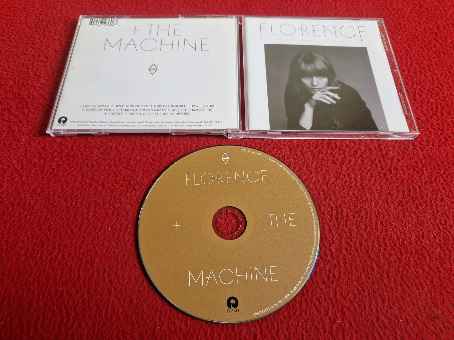 FLORENCE + THE MACHINE HOW BIG HOW BLUE HOW BEAUTIFUL CD