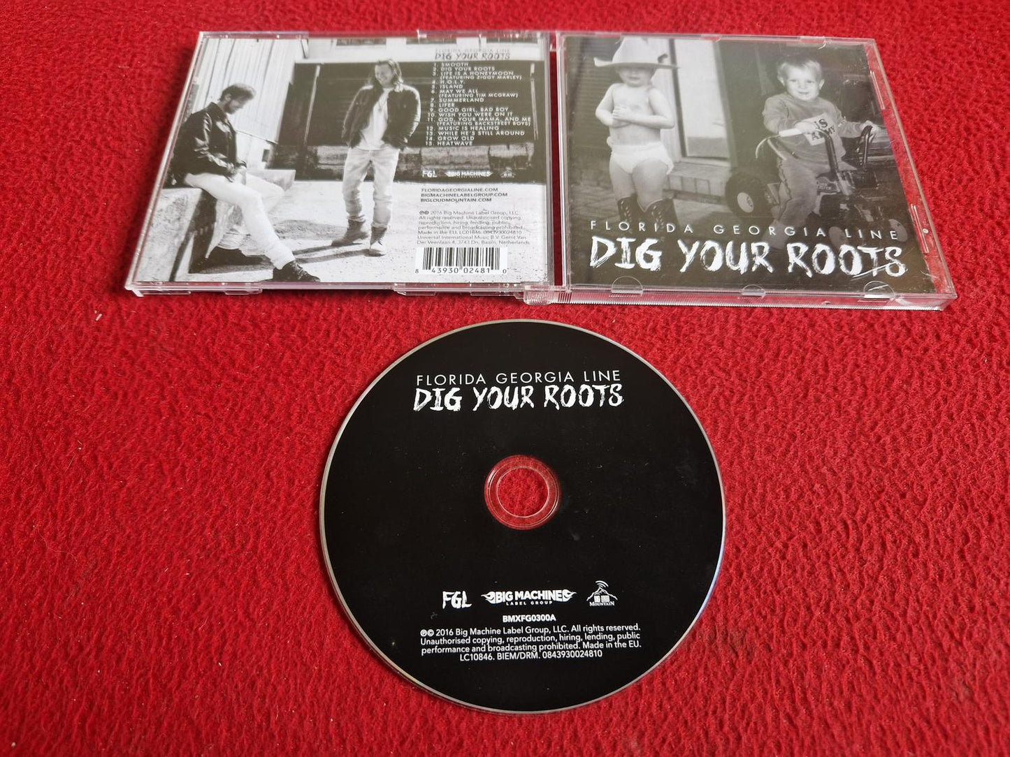 FLORIDA GEORGIA LINE DIG YOUR ROOTS CD