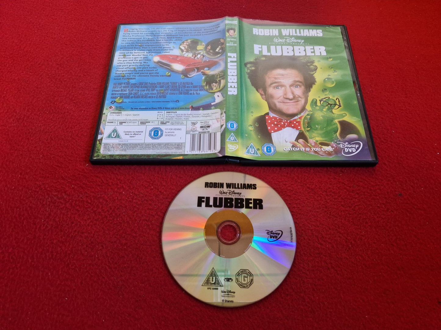 FLUBBER DVD