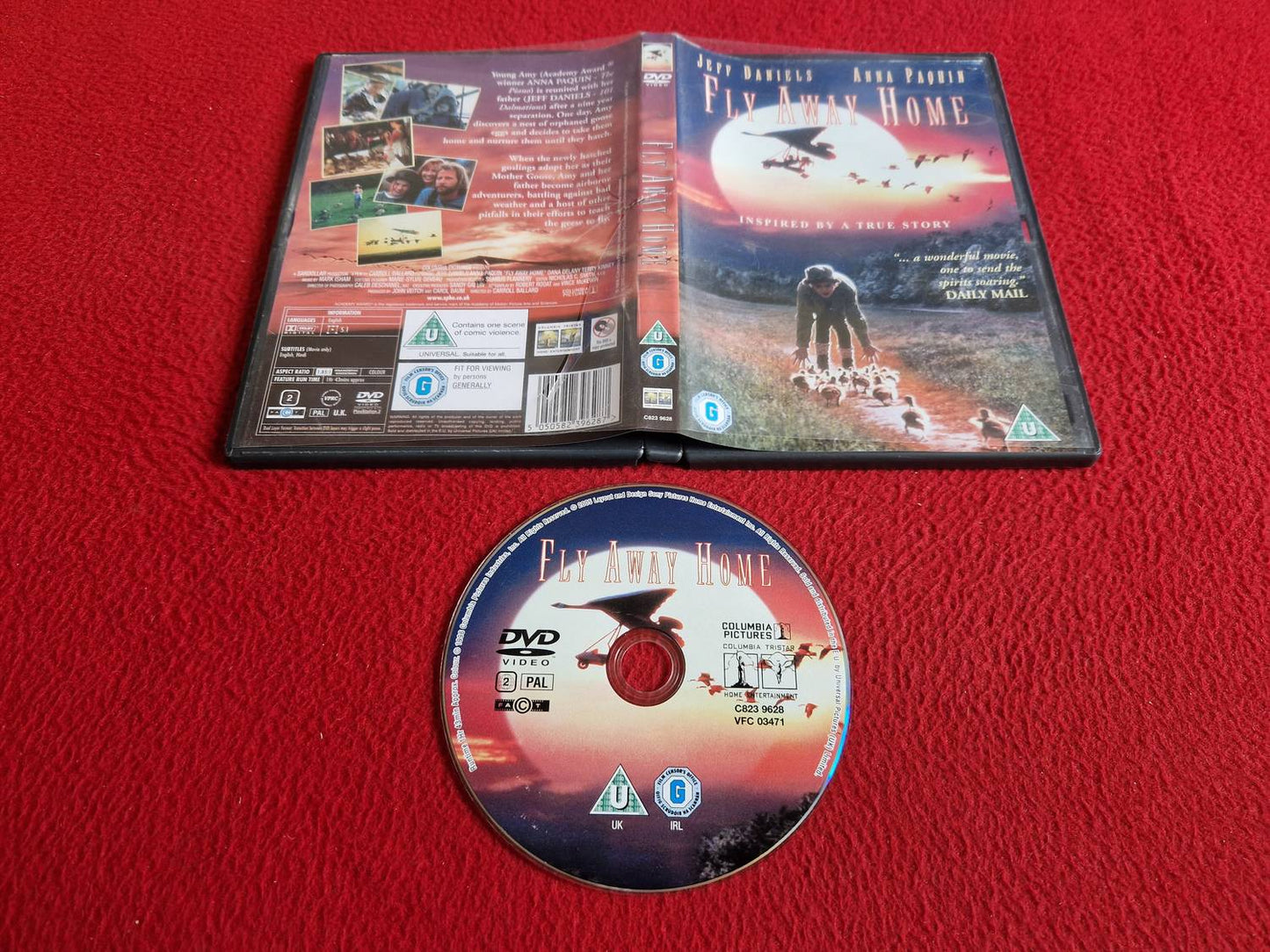 FLY AWAY HOME DVD