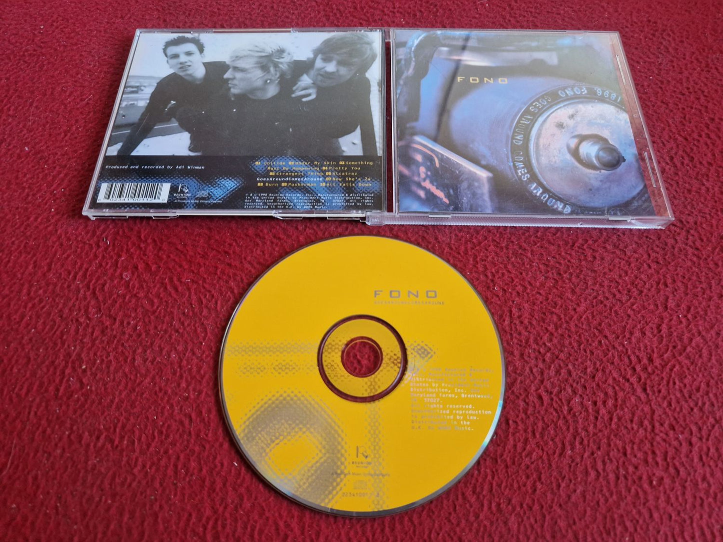 FONO GOESAROUNDCOMESAROUND CD
