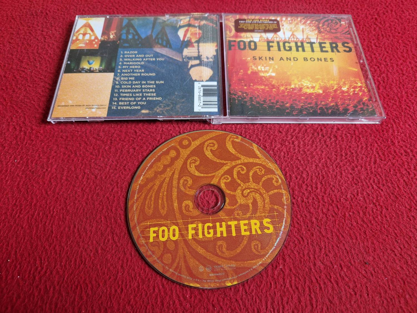 FOO FIGHTERS SKIN AND BONES CD