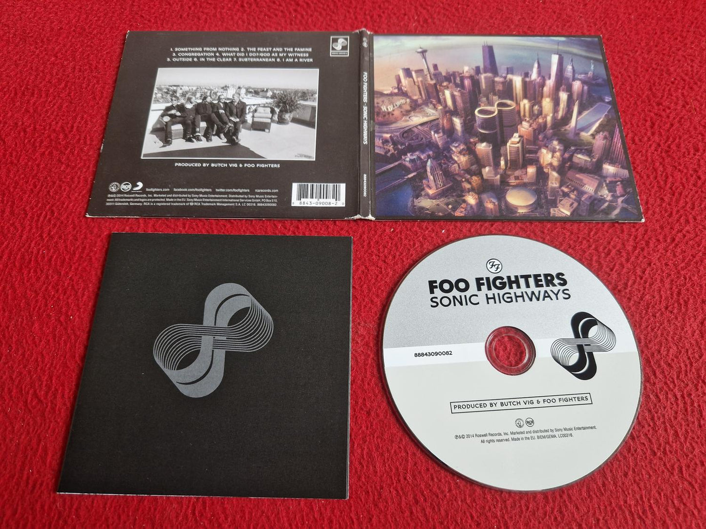 FOO FIGHTERS SONIC HIGHWAYS CD