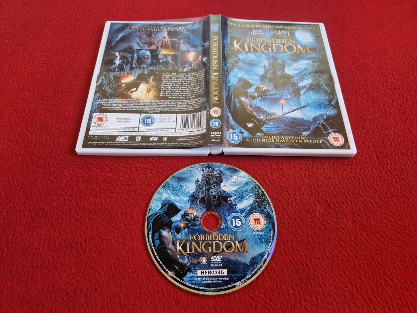 FORBIDDEN KINGDOM DVD