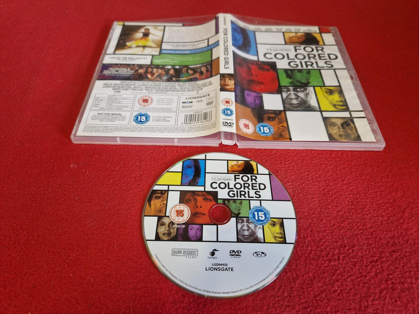 FOR COLORED GIRLS till DVD