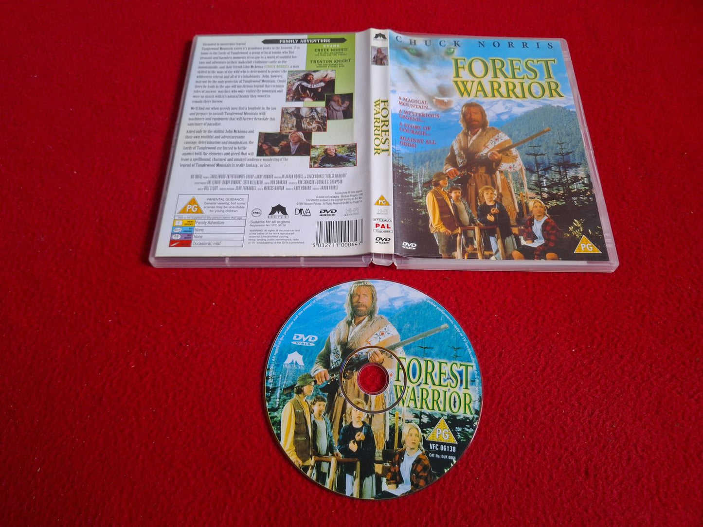 FOREST WARRIOR DVD