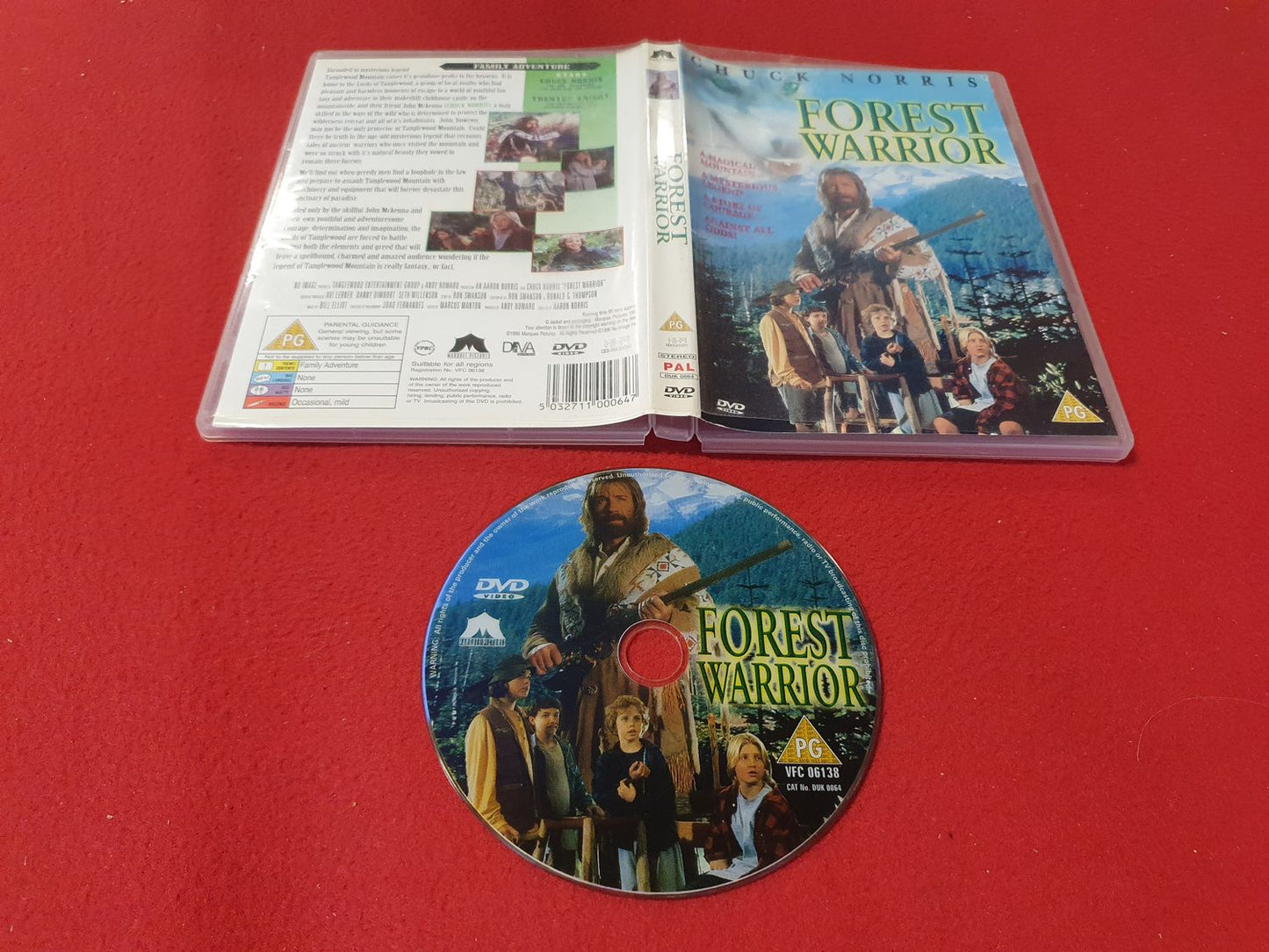 FOREST WARRIOR till DVD