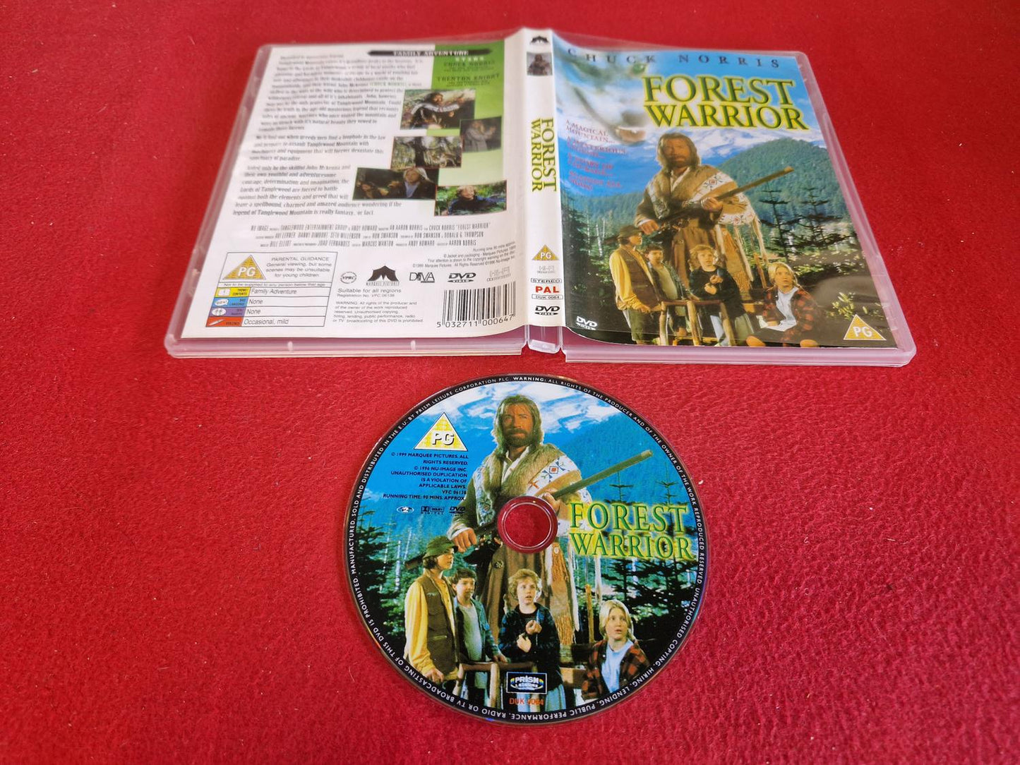 FOREST WARRIOR till DVD