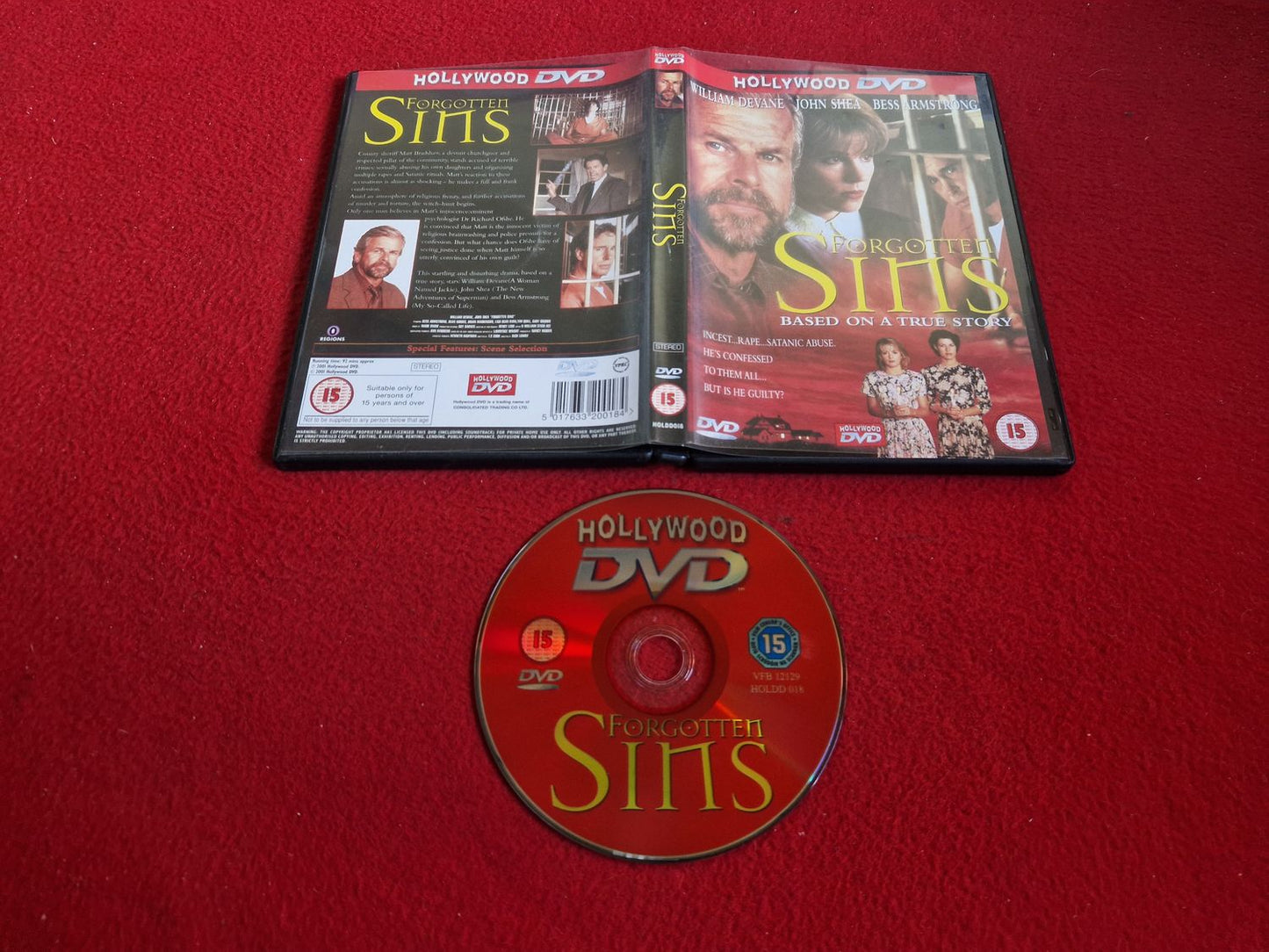 FORGOTTEN SINS DVD