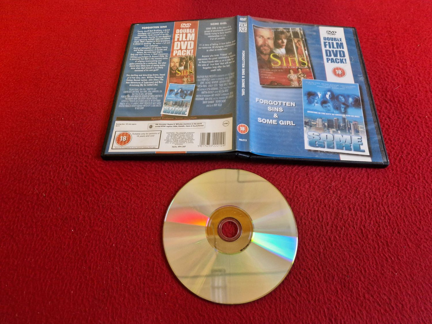 FORGOTTEN SINS / SOME GIRL DVD