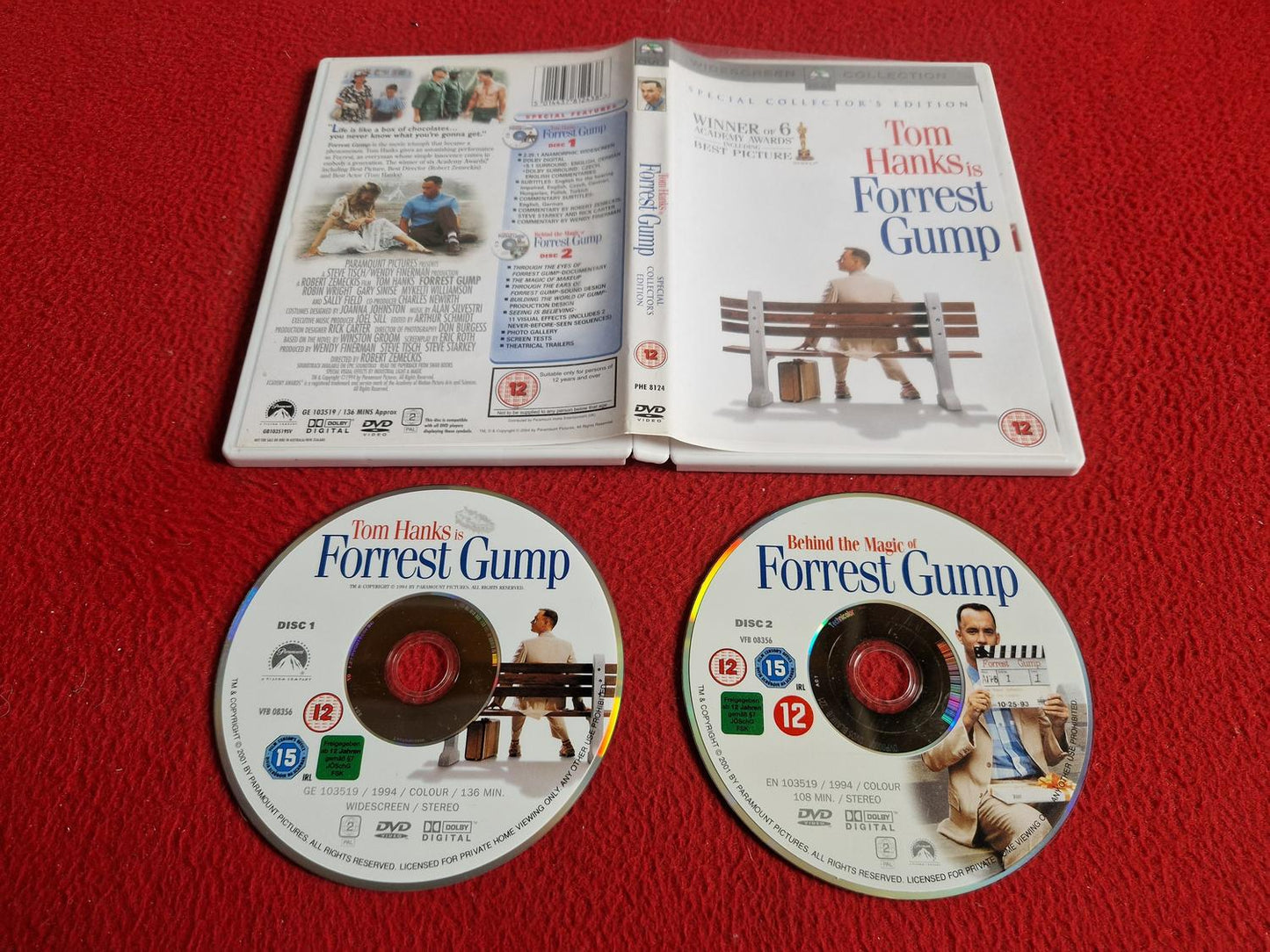 FORREST GUMP DVD