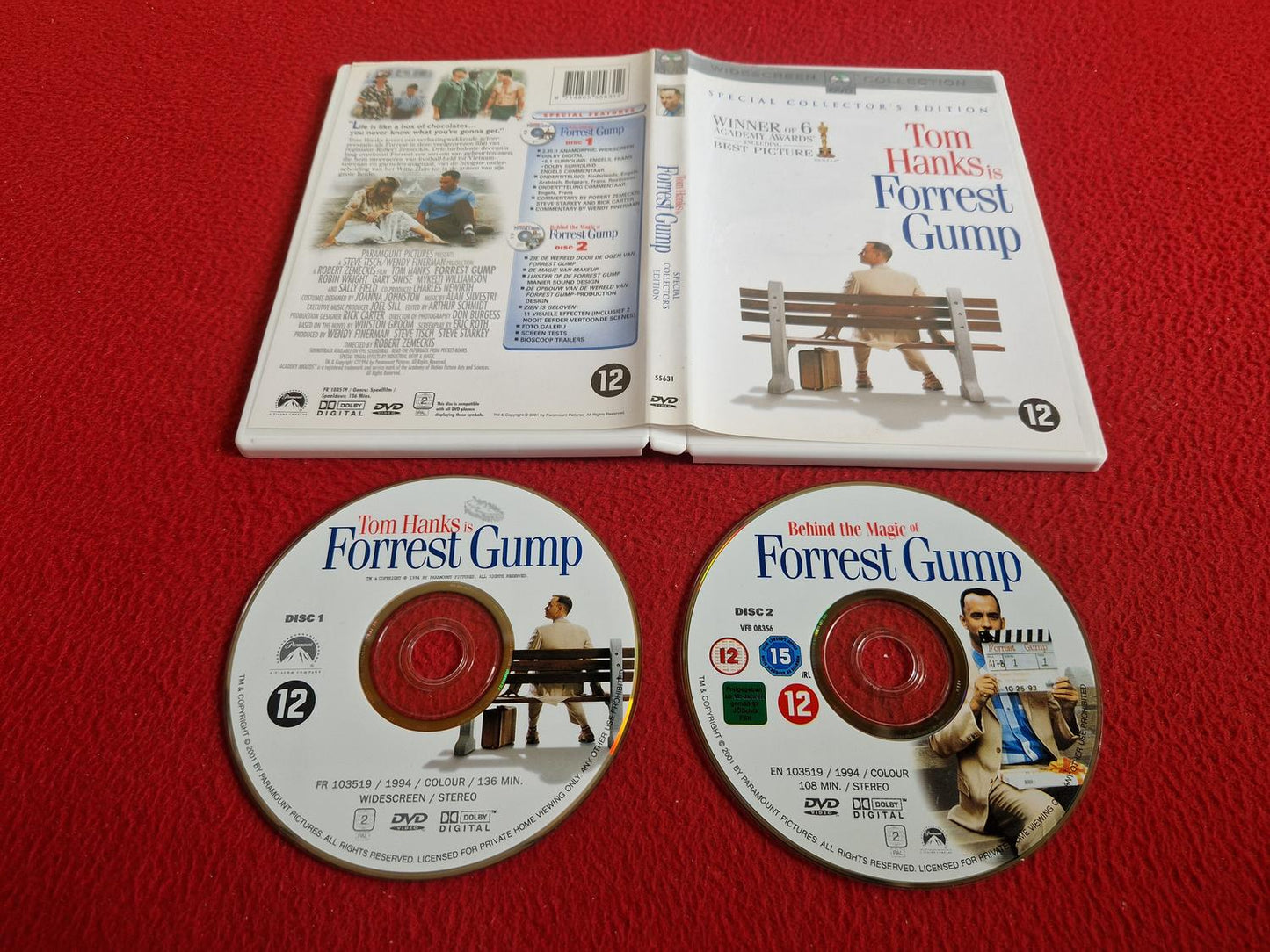 FORREST GUMP DVD
