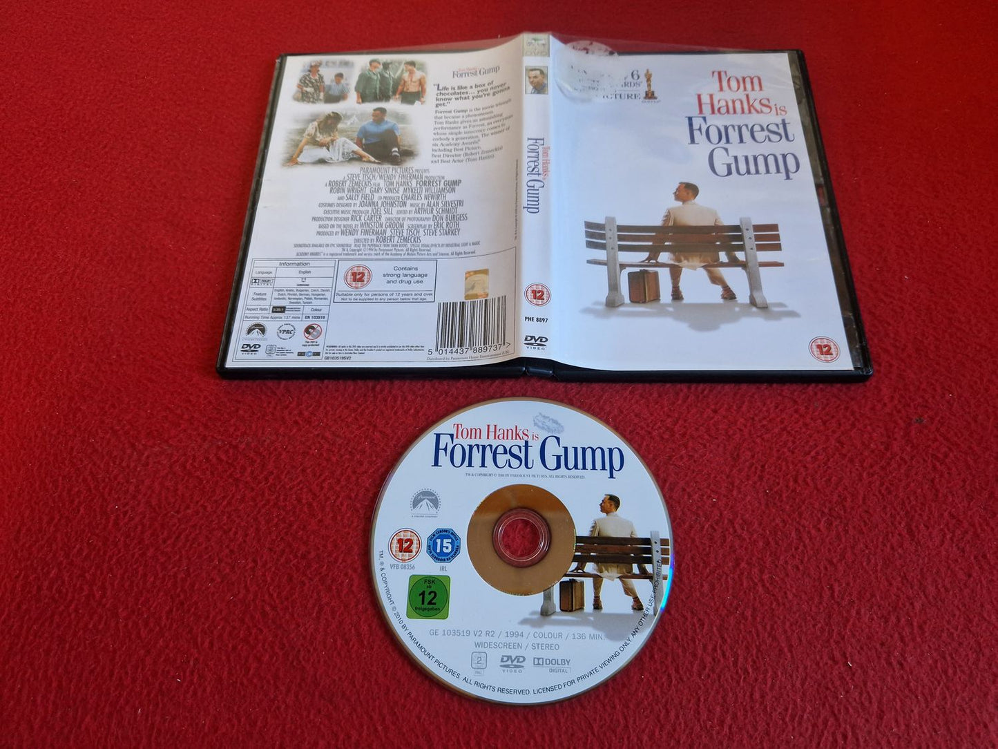 FORREST GUMP DVD