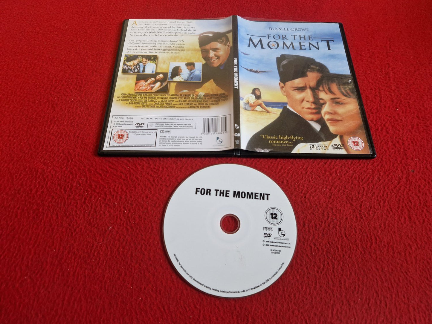 FOR THE MOMENT DVD