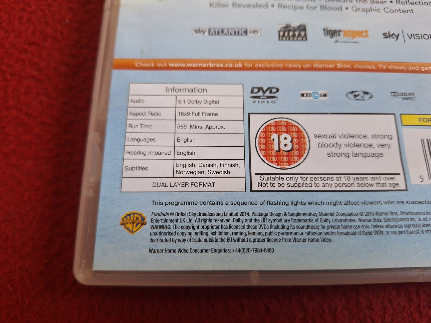 FORTITUDE SEASON 1 BOX DVD