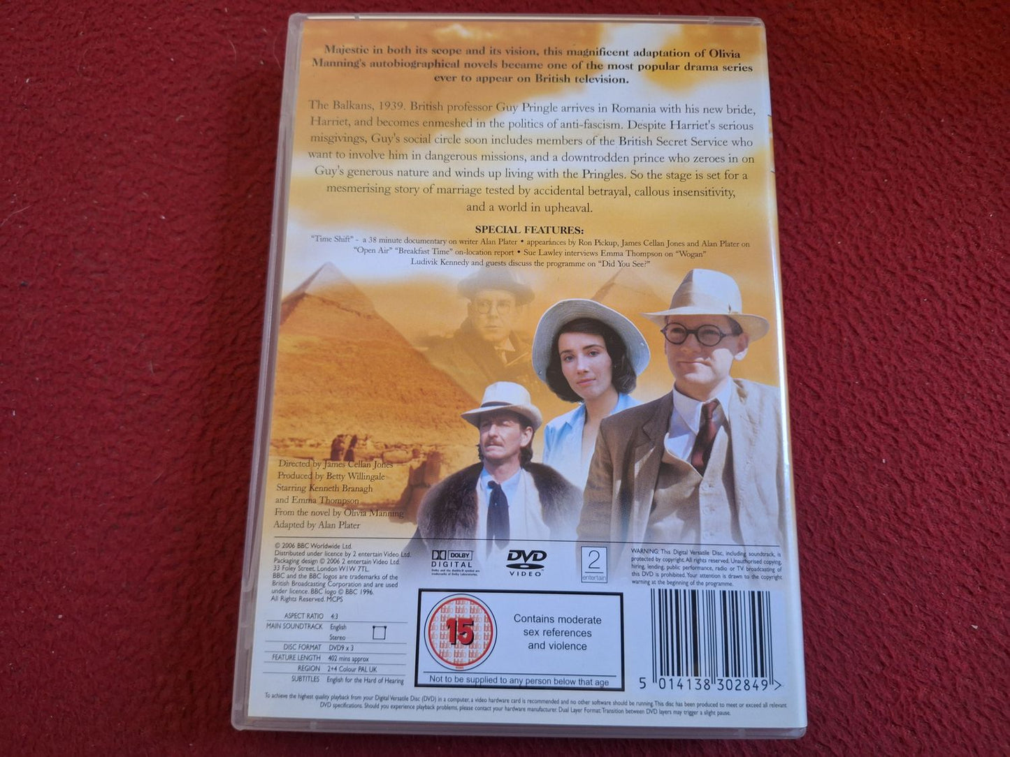 FORTUNES OF WAR BOX DVD
