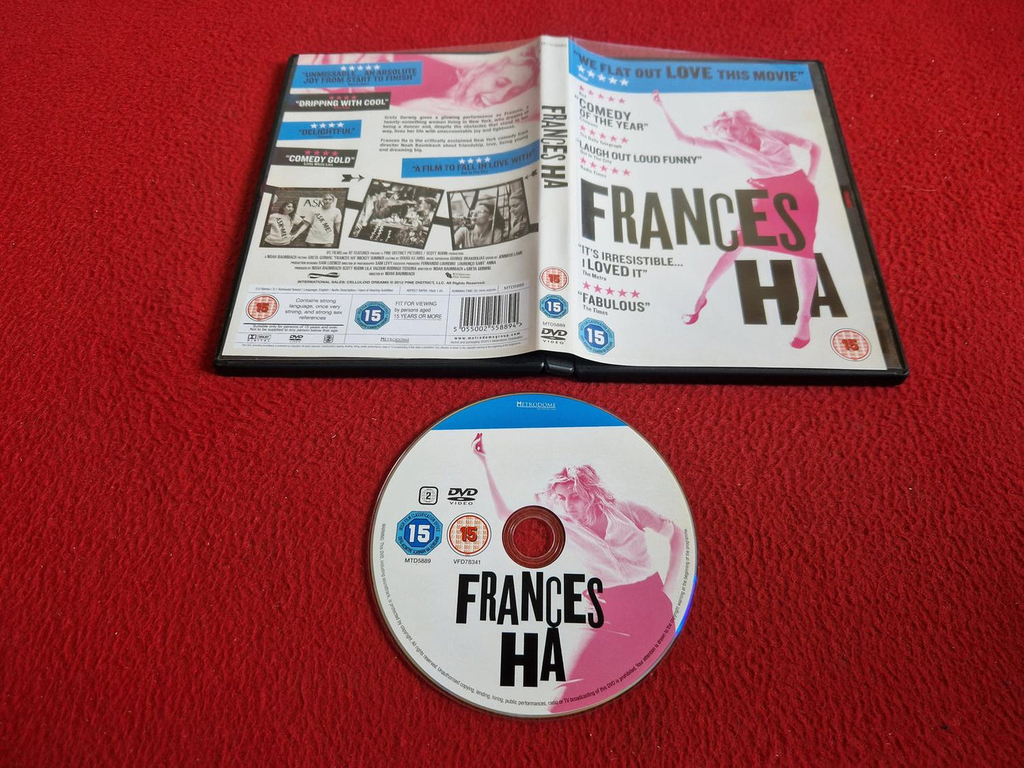 FRANCES HA DVD