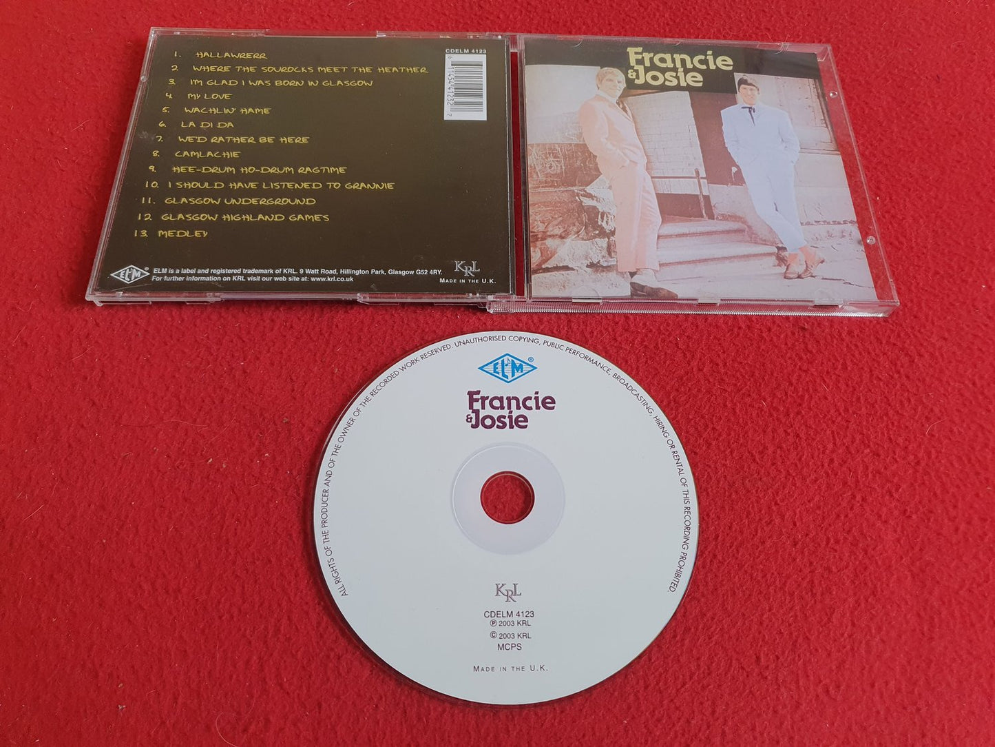 FRANCIE & JOSIE - FRANCIE & JOSIE till CD