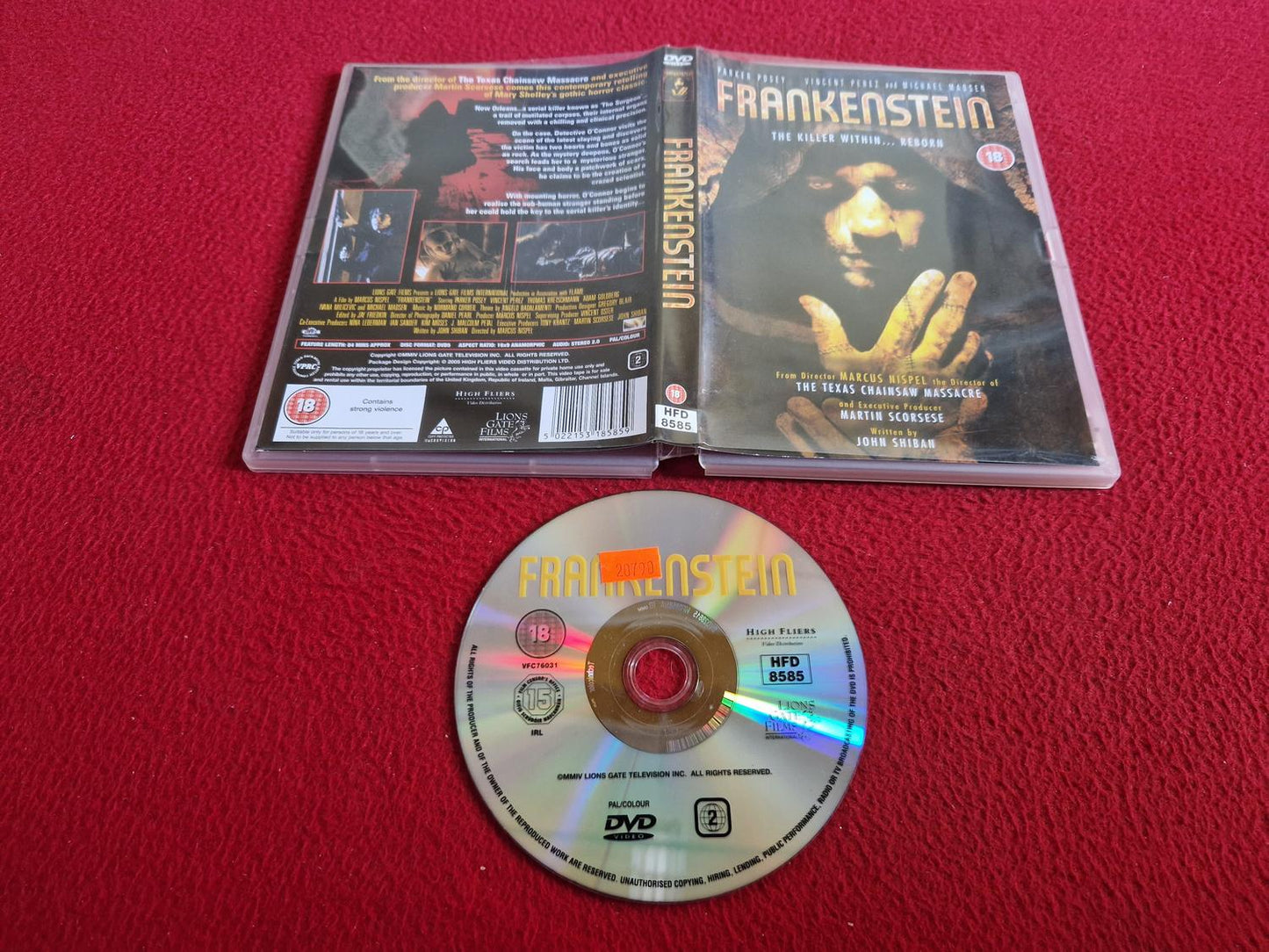 FRANKENSTEIN DVD