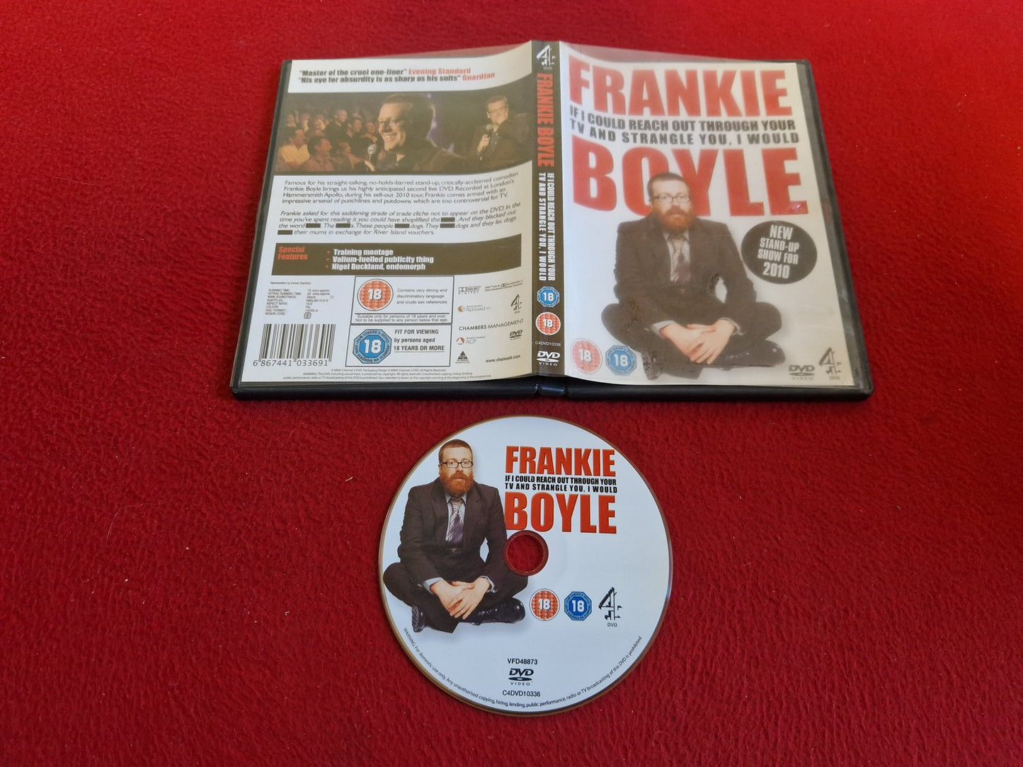 FRANKIE BOYLE IF I COULD REACH OUT THROUGH YOUR TV AND STRANGLE YOU I WOULD DVD