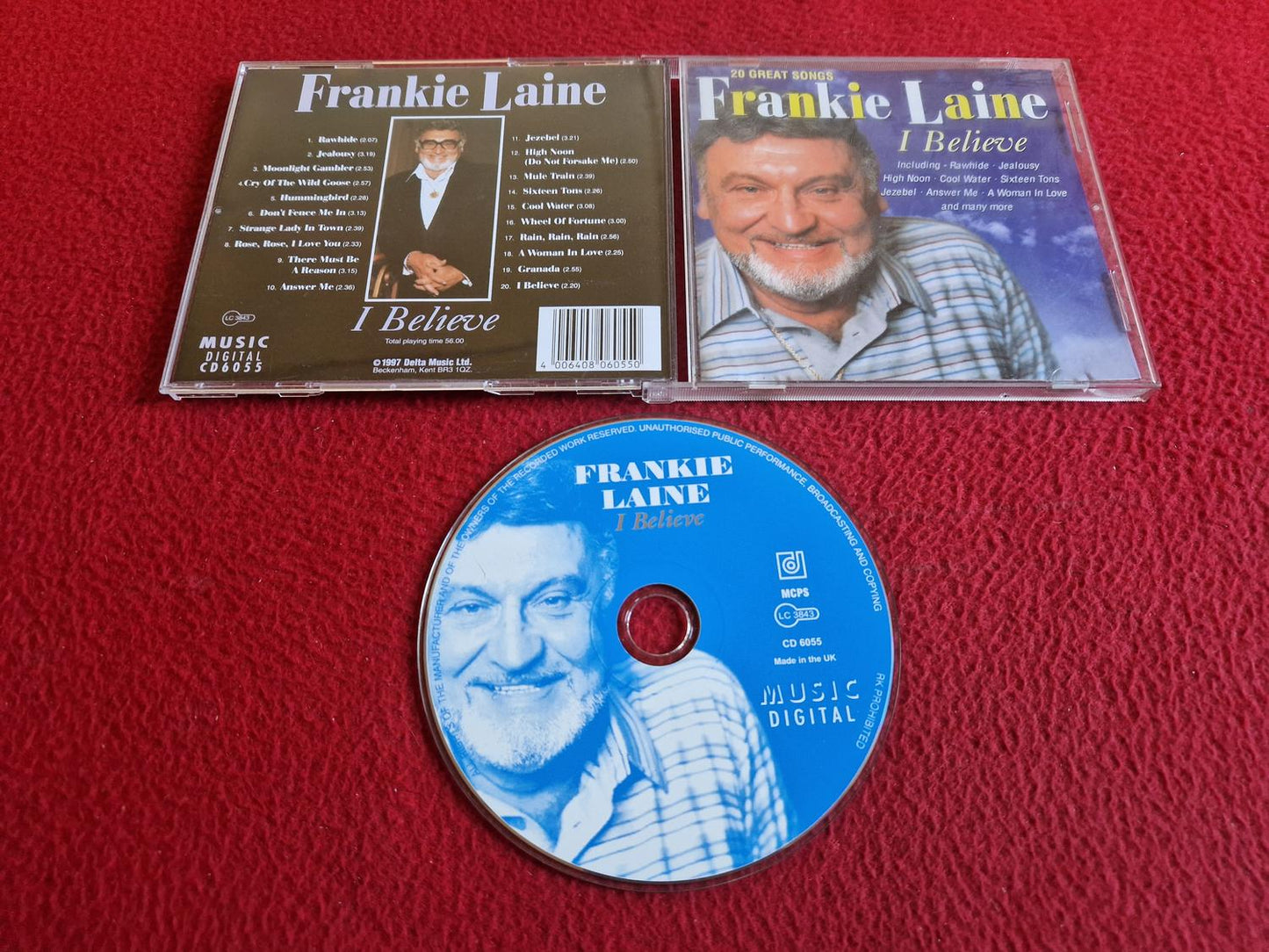 FRANKIE LAINE I BELIEVE CD