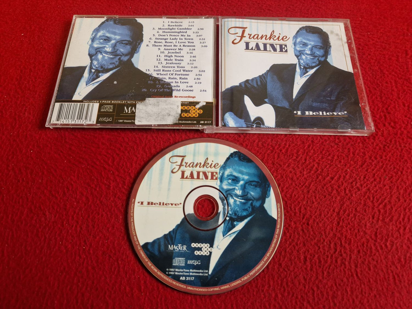 FRANKIE LAINE I BELIEVE CD