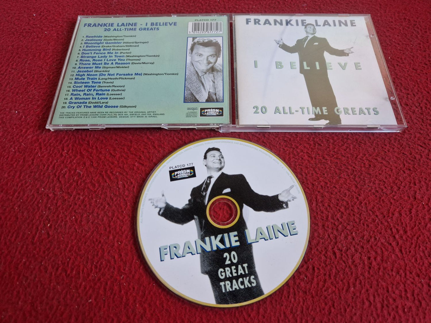 FRANKIE LAINE I BELIEVE CD