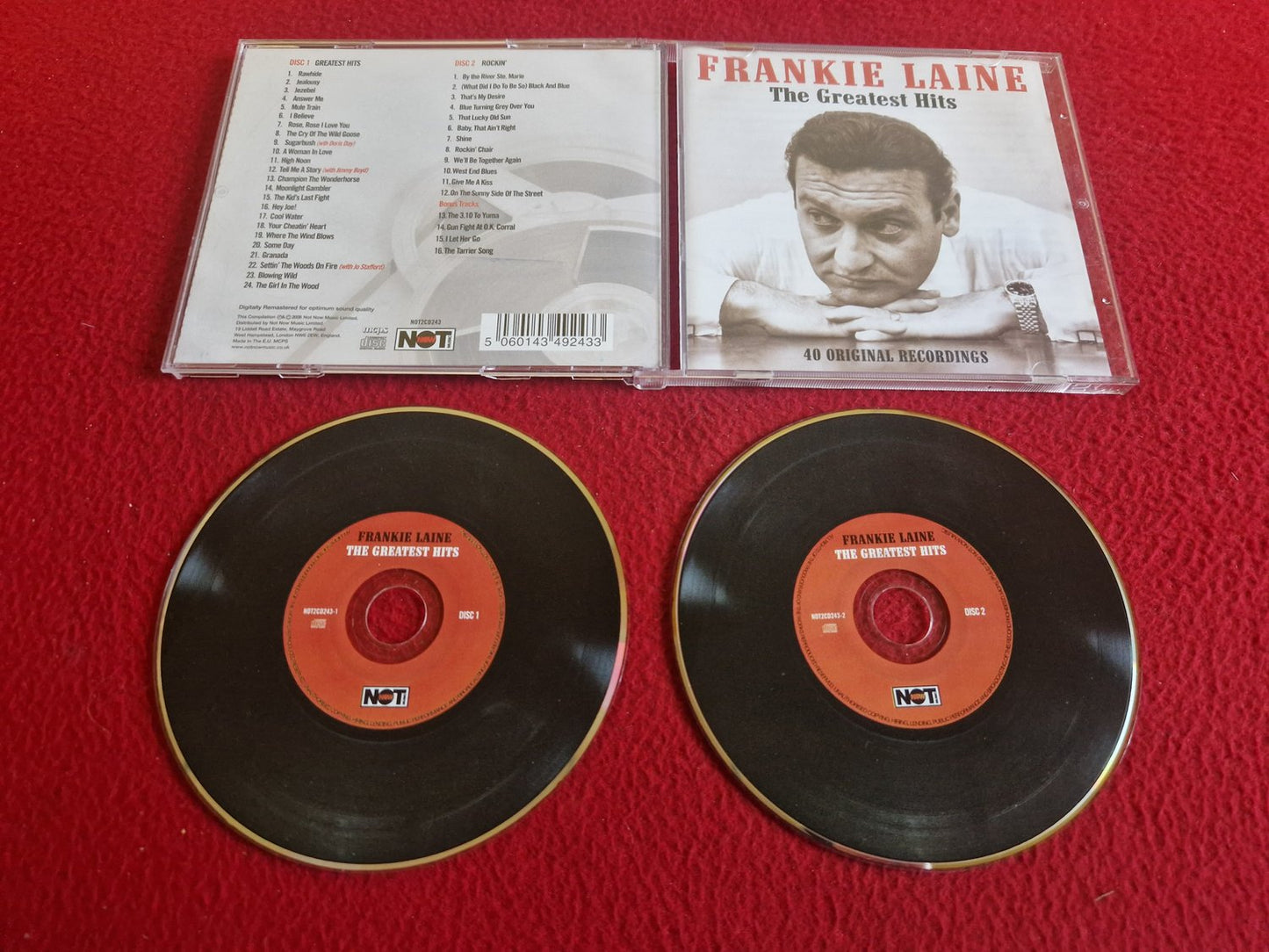 FRANKIE LAINE THE GREATEST HITS CD