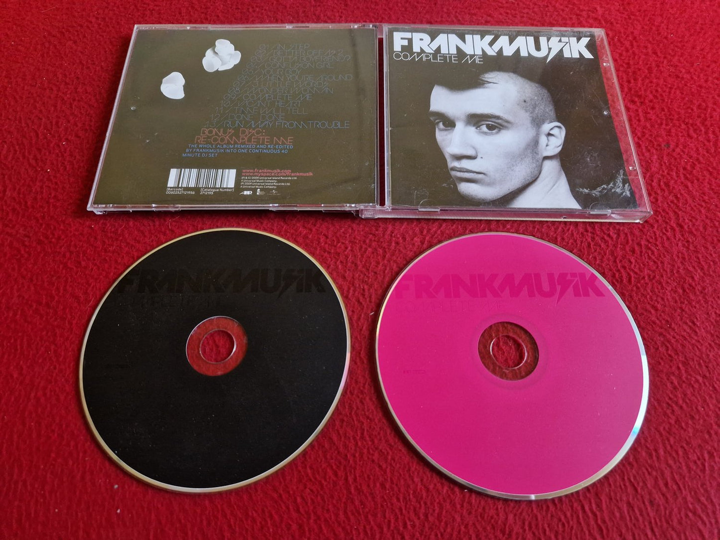 FRANK MUSIK COMPLETE ME CD