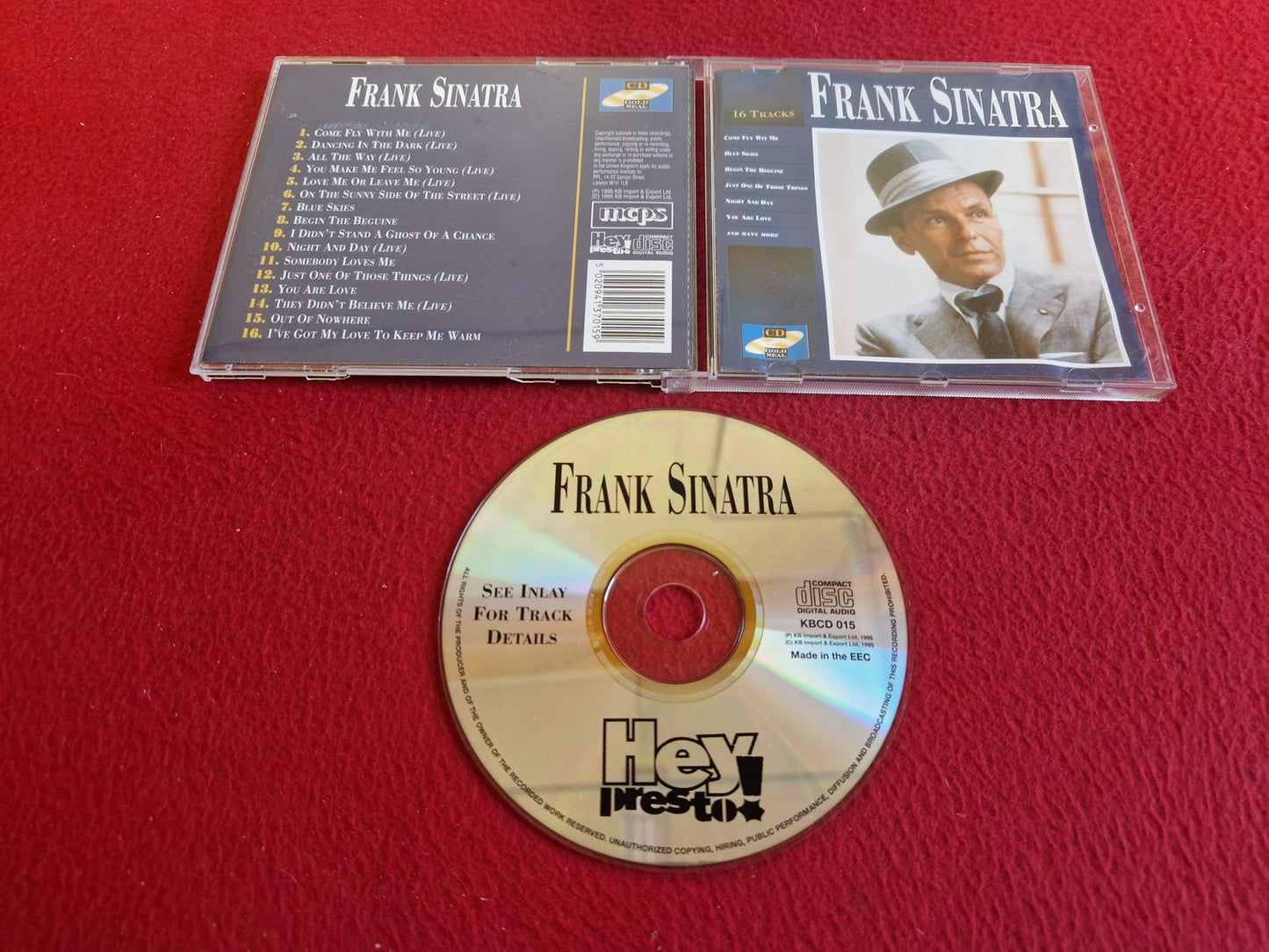 FRANK SINATRA 16 TRACKS CD