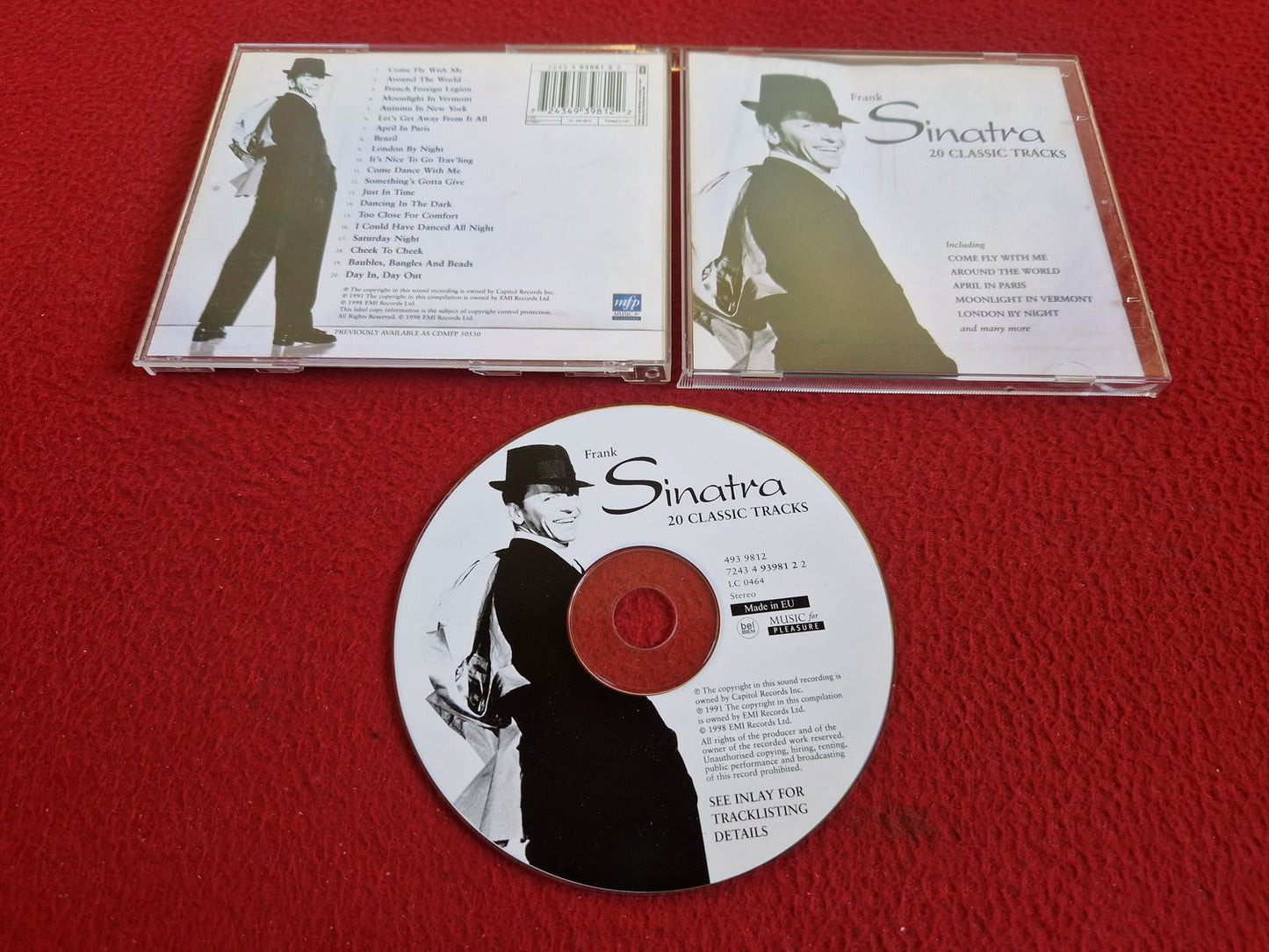 FRANK SINATRA 20 CLASSIC TRACKS CD