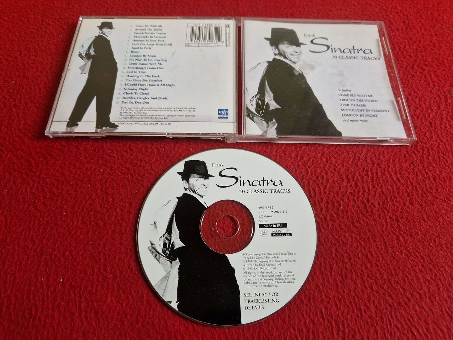 FRANK SINATRA 20 CLASSIC TRACKS CD