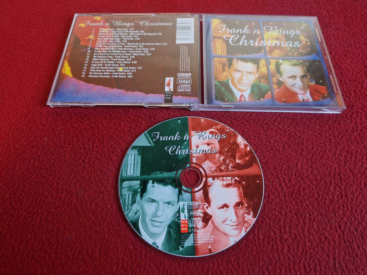 FRANK SINATRA BING CROSBY FRANK N BINGS CHRISTMAS CD