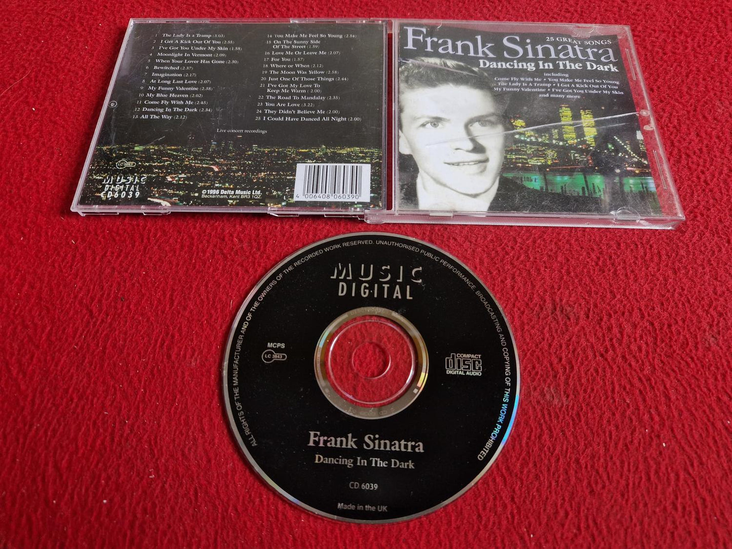 FRANK SINATRA DANCING IN THE DARK CD