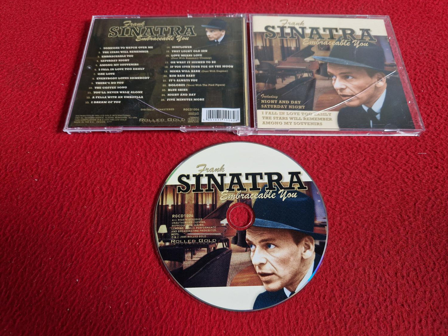 FRANK SINATRA EMBRACEABLE YOU CD