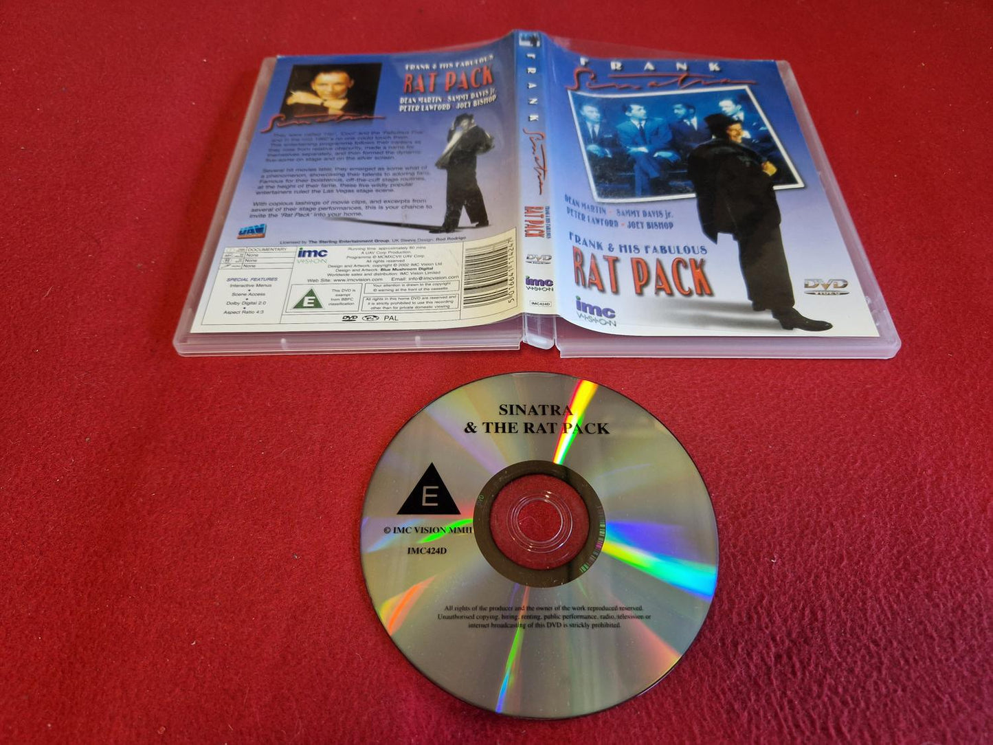FRANK SINATRA FRANK & HIS FABULOUS RAT PACK till DVD