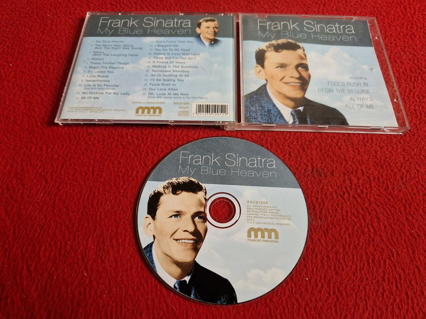 FRANK SINATRA MY BLUE HEAVEN CD