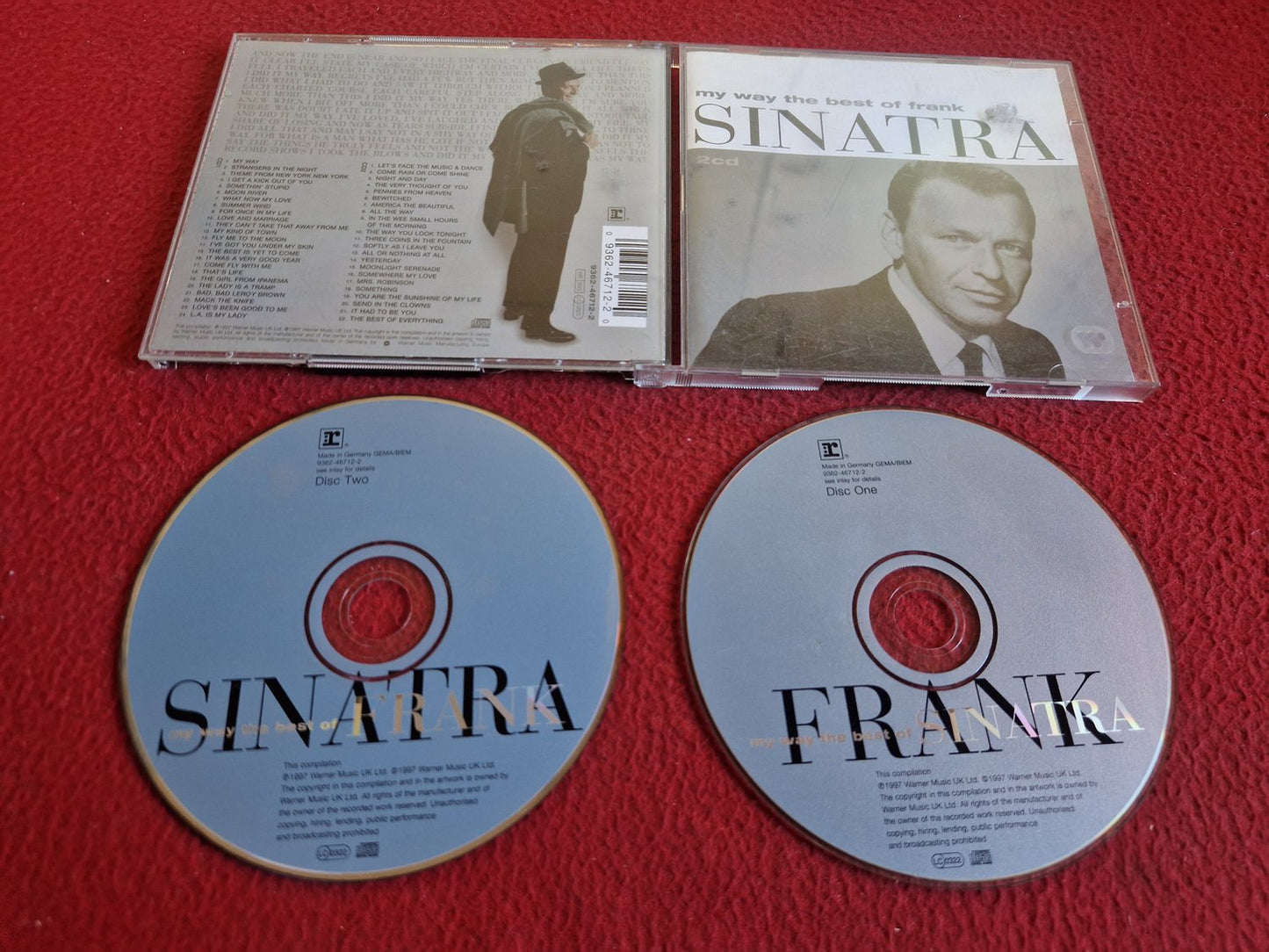 FRANK SINATRA MY WAY THE BEST OF CD