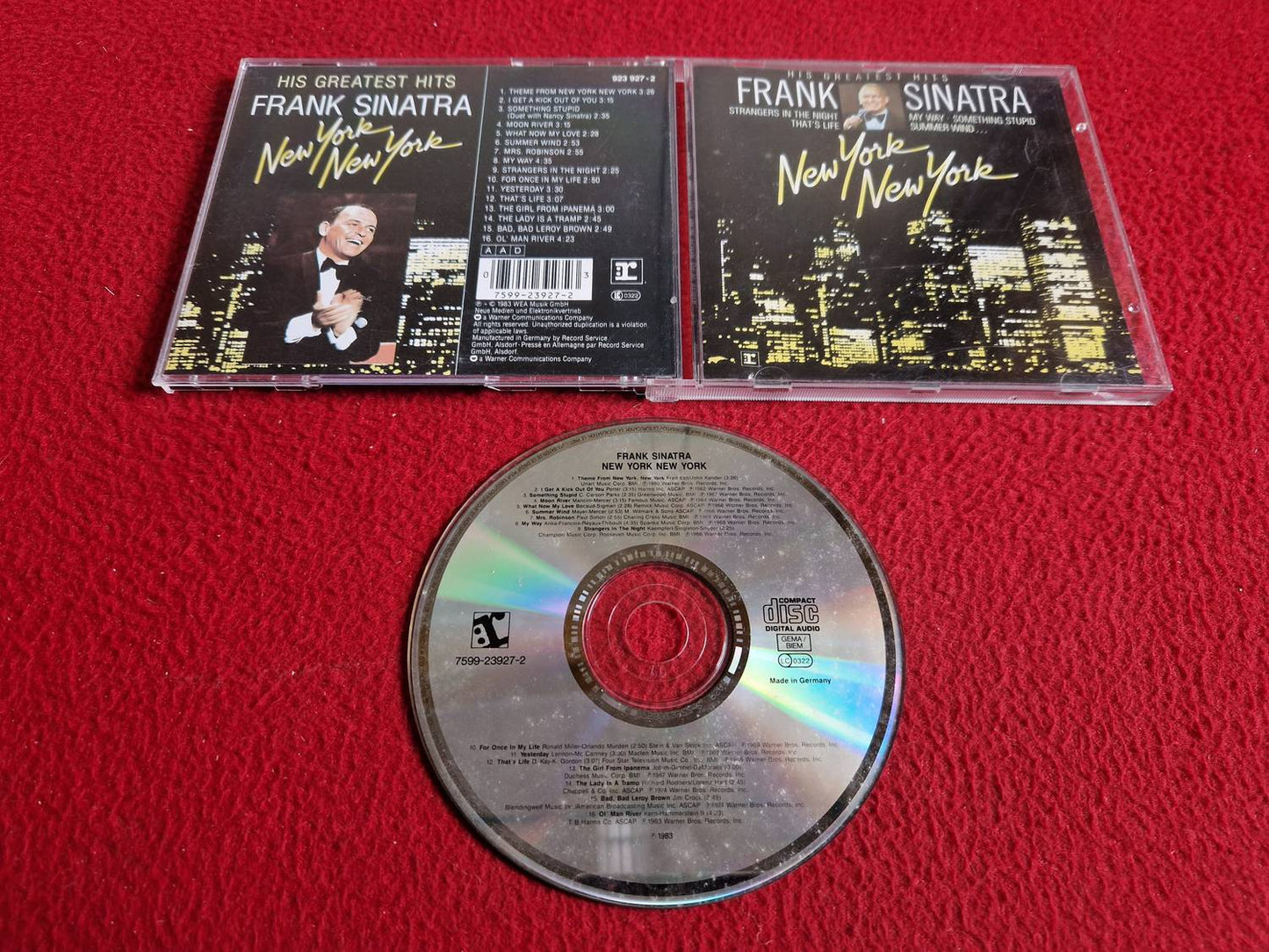 FRANK SINATRA NEW YORK NEW NEW YORK CD