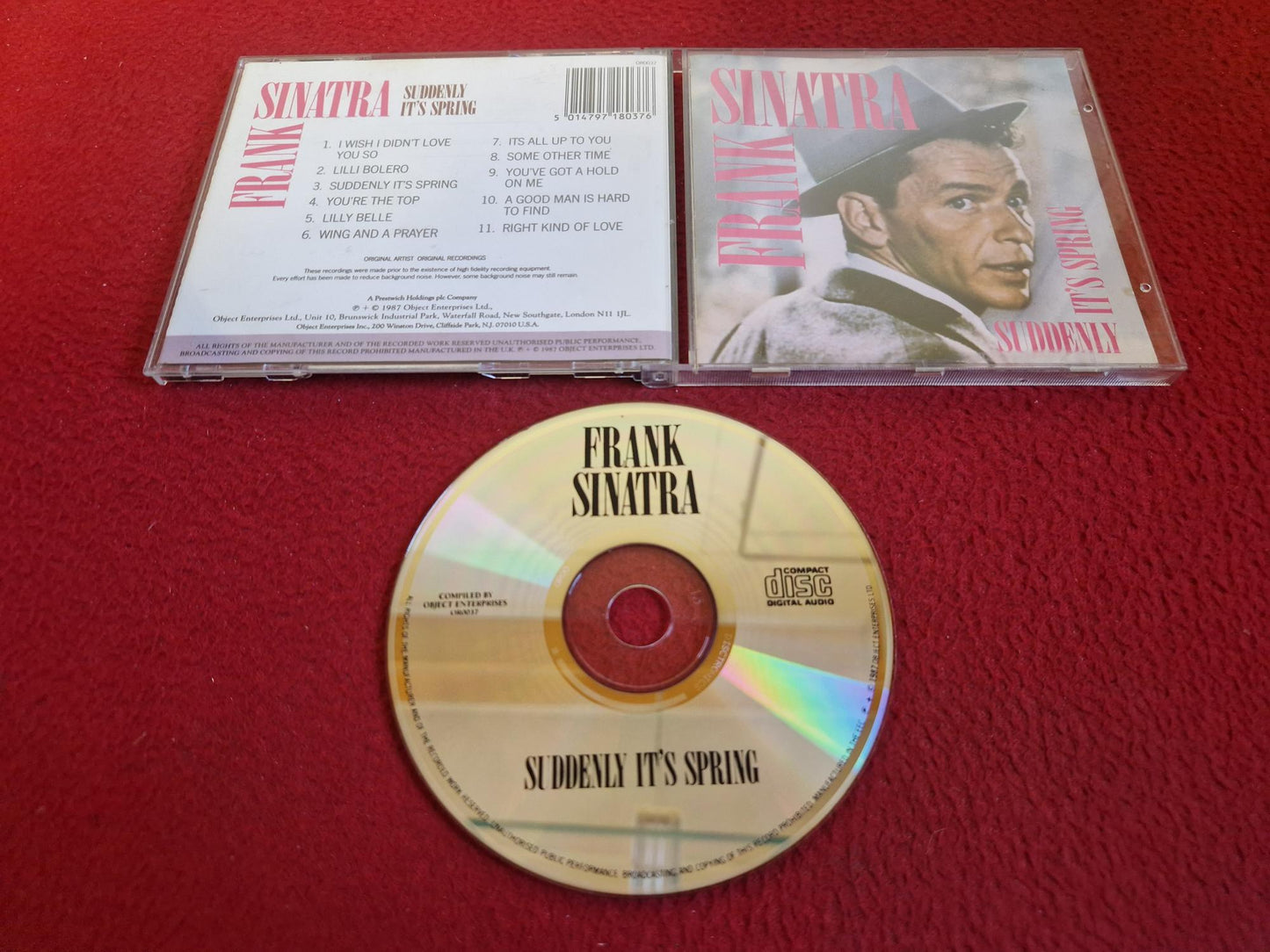 FRANK SINATRA SUDDENLY IT'S SPRING CD