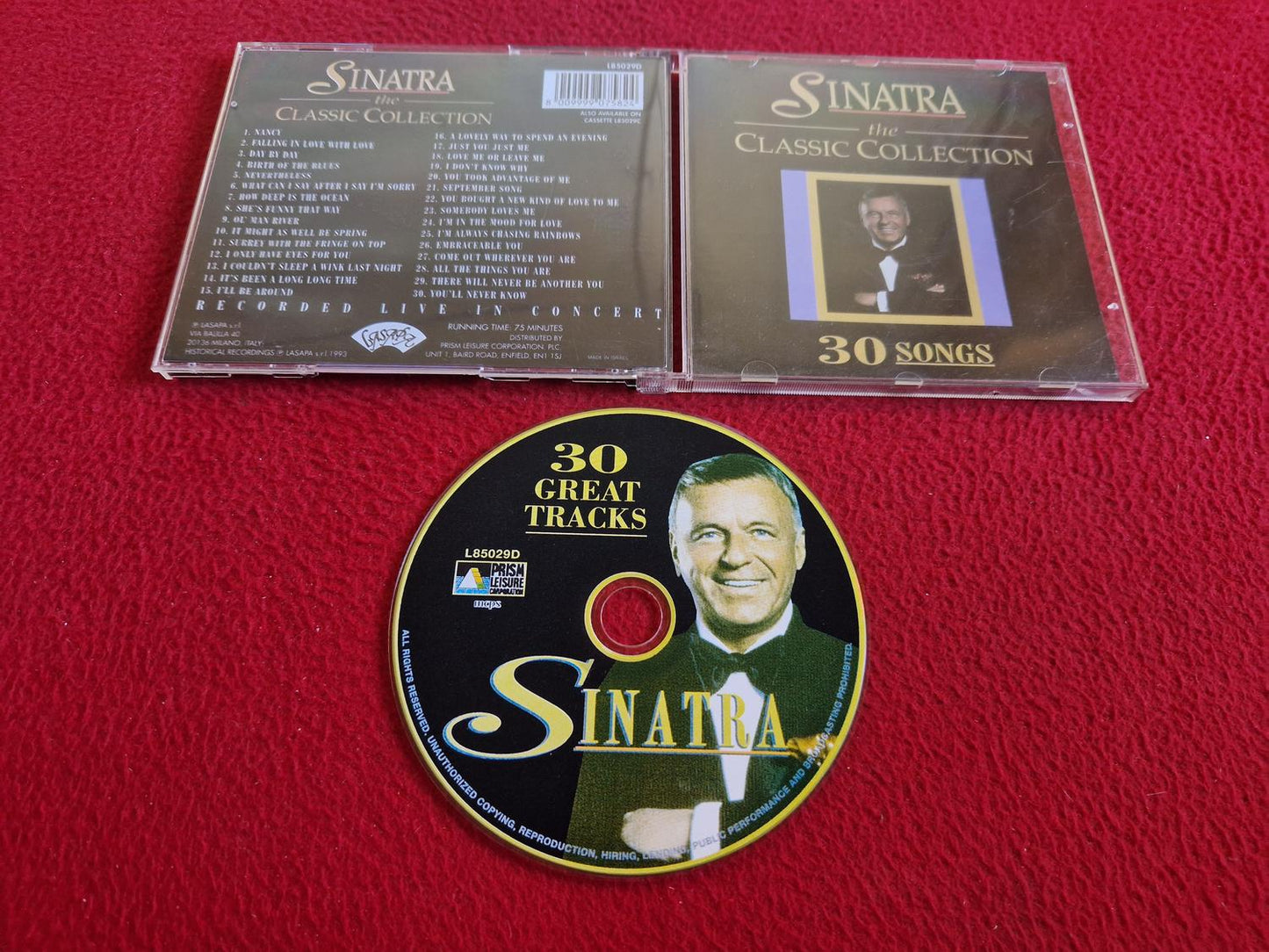 FRANK SINATRA THE CLASSIC COLLECTION 30 SONGS CD