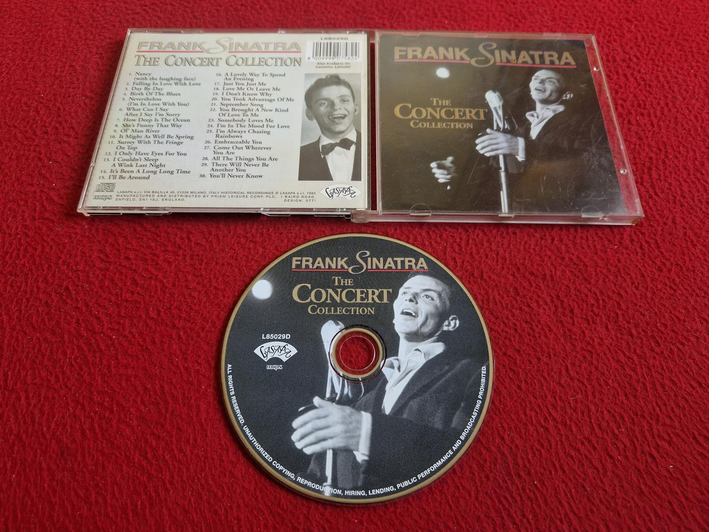 FRANK SINATRA THE CONCERT COLLECTION CD