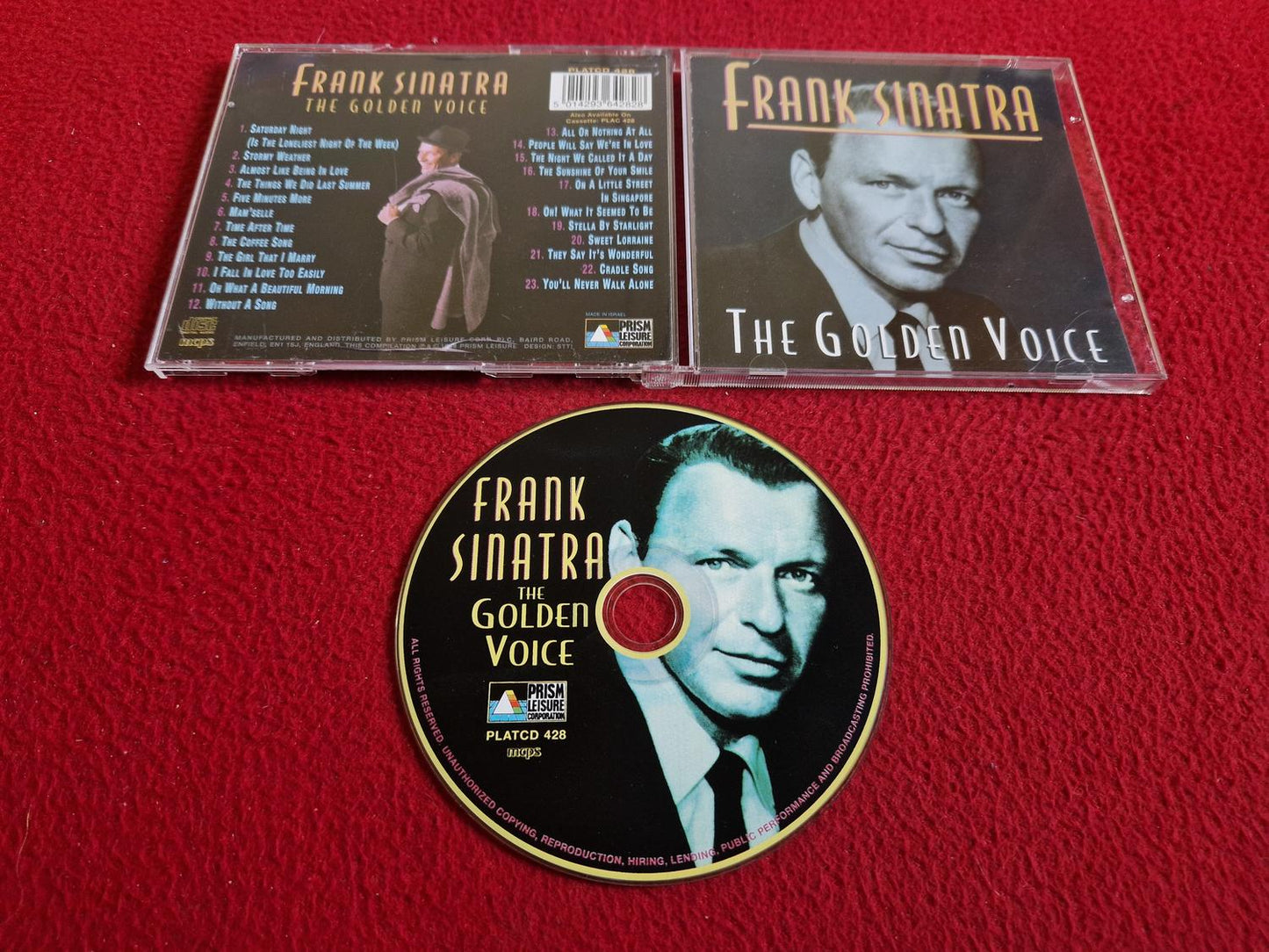 FRANK SINATRA THE GOLDEN VOICE CD