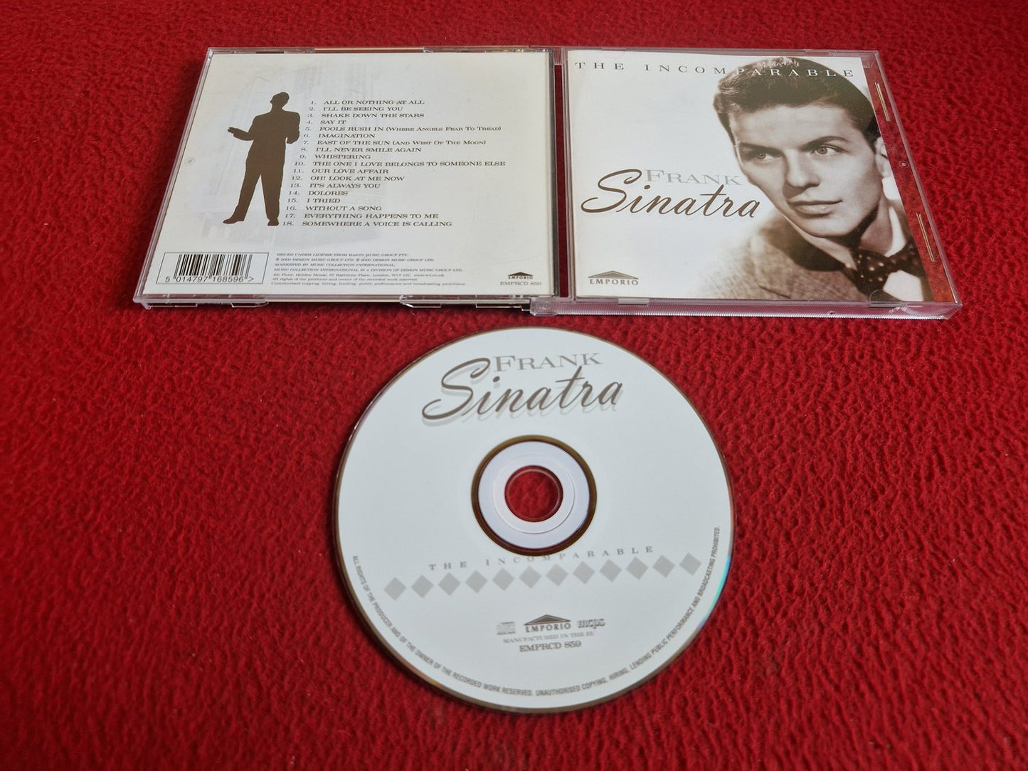 FRANK SINATRA THE INCOMPARABLE CD